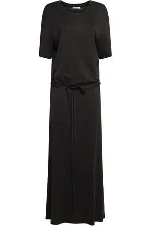 LEMAIRE Belted Rib Jersey T-shirt Dress