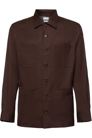 Brunello Cucinelli Cotton Twill Overshirt