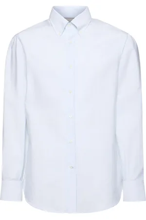Brunello Cucinelli Striped Cotton Button Down Shirt