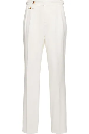 Brunello Cucinelli Pleated Cotton Pants