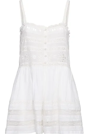 Marant Etoile Dylan Cotton Voile Short Jumpsuit
