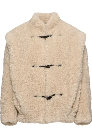 Marant Etoile Avalia Short Shearling Coat