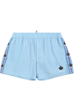 Dsquared2 Logo Nylon Blend Swim Shorts
