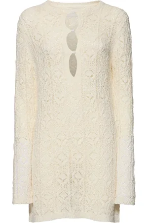 Loulou Studio Evan Lace Stitch Mini Dress