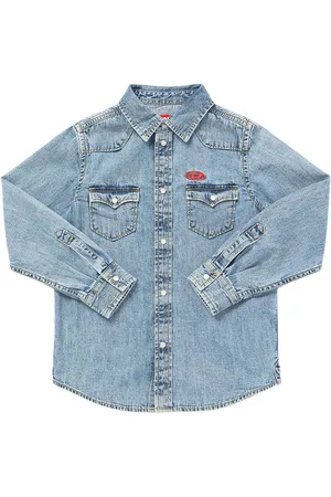 Diesel Cotton Denim Shirt