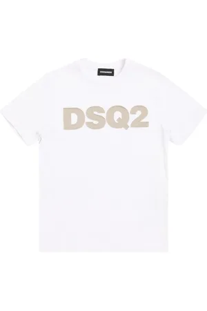 Dsquared2 Logo Print Cotton Jersey T-shirt