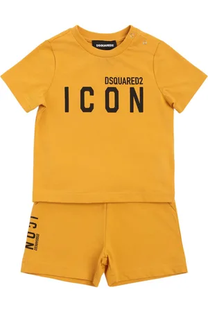 Dsquared2 Cotton Blend T-shirt & Sweat Shorts