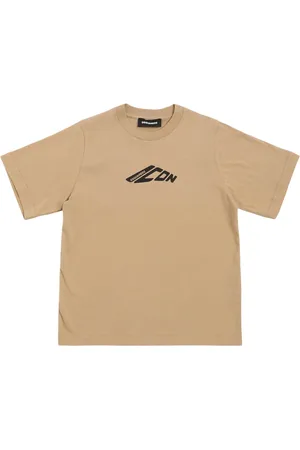 Dsquared2 Printed Cotton Jersey T-shirt