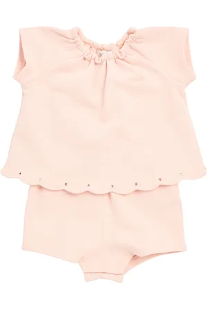 Chloé Cotton French Terry Jumpsuit