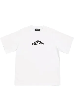 Dsquared2 Printed Cotton Jersey T-shirt