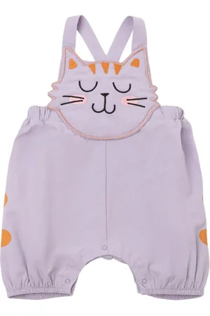 Stella McCartney Cat Print Cotton Jumpsuit