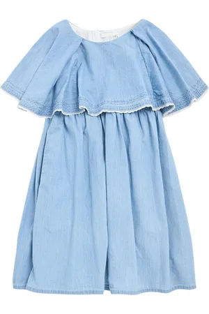 Chloé Light Cotton Denim Dress