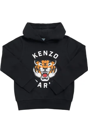 Kenzo Printed Cotton Sweatshirt Hoodie