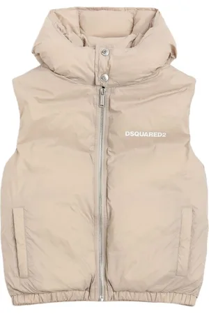 Dsquared2 Printed Nylon Puffer Vest