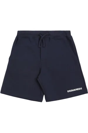 Dsquared2 Printed Cotton Sweat Shorts
