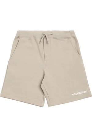 Dsquared2 Printed Cotton Sweat Shorts