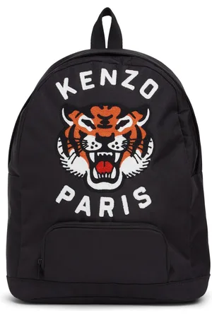 Kenzo Embroidered Canvas Backpack