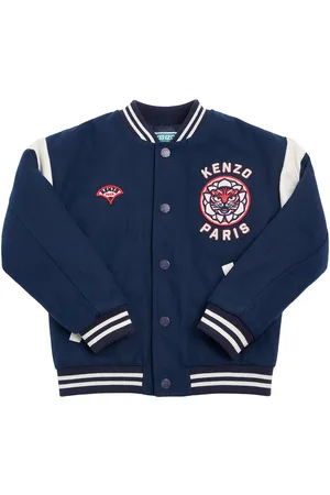 Kenzo Embroidered Poly Bomber Jacket