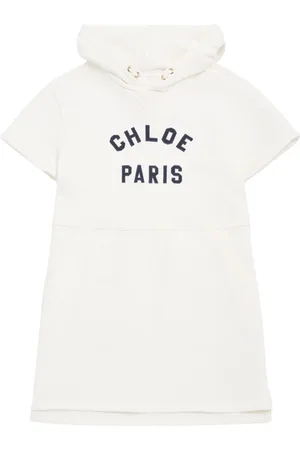 Chloé Cotton Sweat Dress W/logo