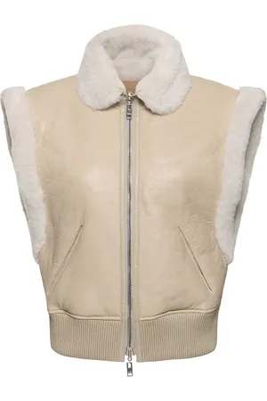 Isabel Marant Edwina Lamb Shearling Vest