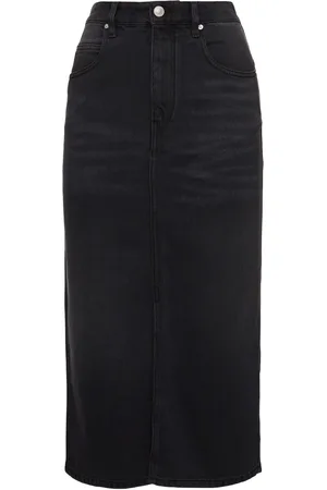 Isabel Marant Tilauria Denim Midi Skirt