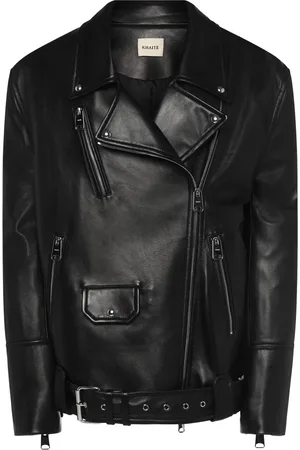 Khaite Hansel Leather Jacket