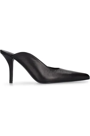 Gia Borghini 90mm Abella Leather Mules