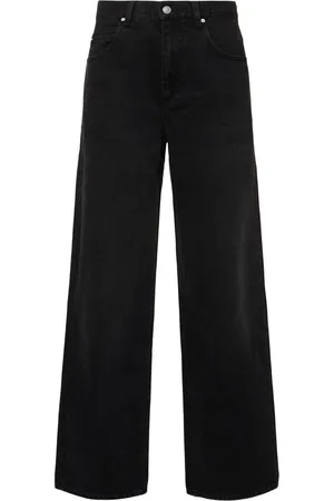 Isabel Marant Joanny Mid Rise Denim Wide Jeans