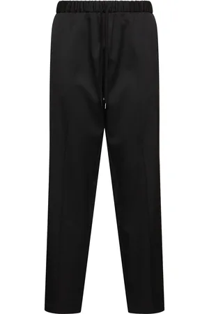 Maison Margiela Tailored Wool Blend Jogger Pants
