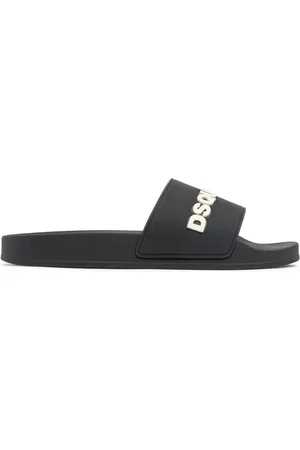 Dsquared2 Logo Rubber Slide Sandals