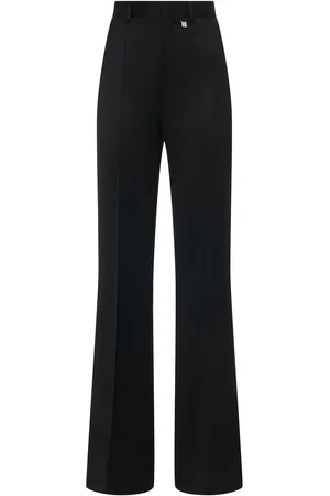 GIUSEPPE DI MORABITO Wool Tailoring High Waist Straight Pants