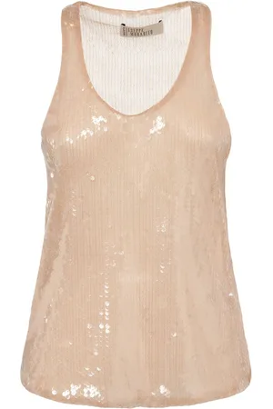GIUSEPPE DI MORABITO Sequined Tank Top