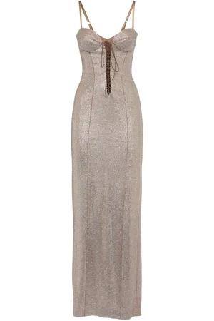 GIUSEPPE DI MORABITO Embellished Long Dress