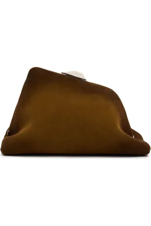 The Attico Day Off Brushed Suede Shoulder Bag