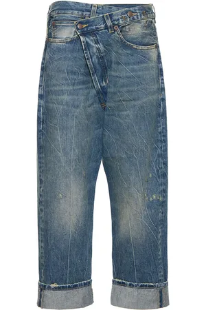 R13 Cross Over Straight Jeans