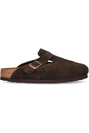 Birkenstock Boston Soft Suede Mules