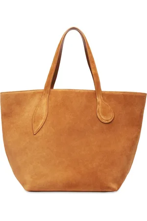 Little Liffner Sprout Suede Tote Bag