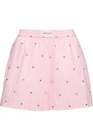 ROTATE Printed Cotton Boxer Shorts