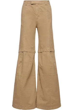 DARKPARK Sam High Waist Canvas Flared Pants