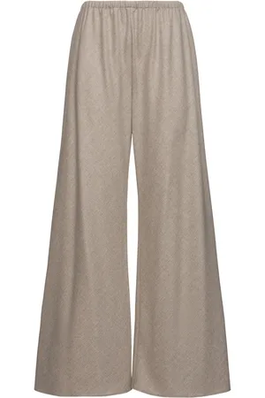 The Row Gala Wool Blend Wide Pants
