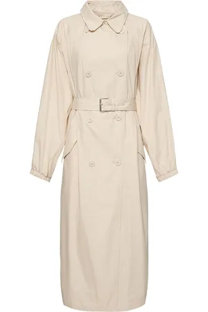 Marant Etoile Cacilda Cotton Gabardine Trench Coat
