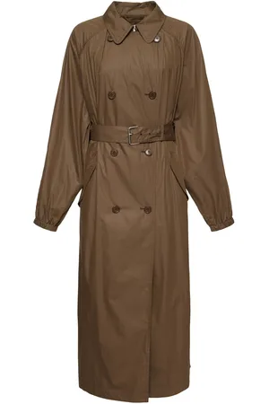 Marant Etoile Cacilda Cotton Gabardine Trench Coat