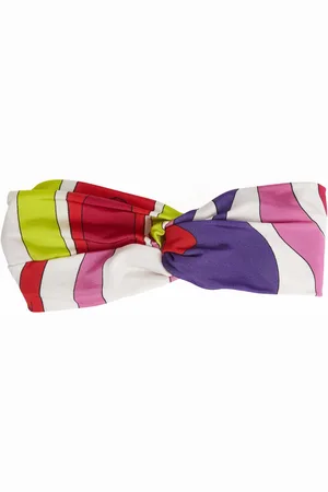 Puccini Printed Viscose Blend Jersey Headband