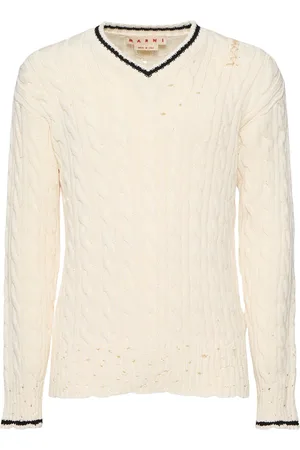 Marni V-neck Knitted Sweater