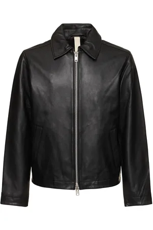 Sunflower Short Leather Jacket