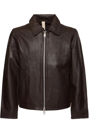 Sunflower Short Leather Jacket