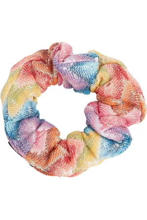 Missoni Cotton Blend Knitted Scrunchie