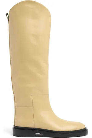 Jil Sander 25mm Leather Riding Boots