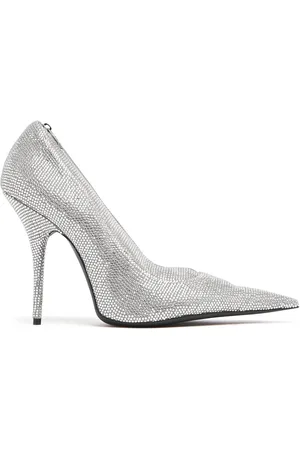 Balenciaga Knife Shoe Clutch W/ Crystals