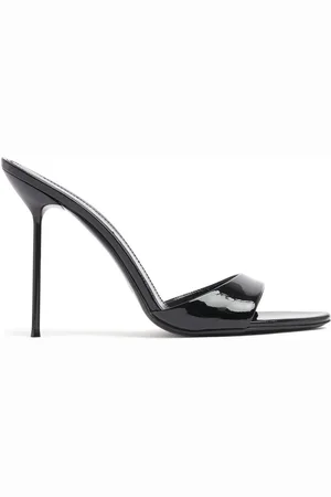 PARIS TEXAS 105mm Lidia Patent Leather Mules